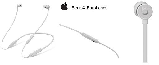 Słuchawki BeatsX Earphones - Satin Silver