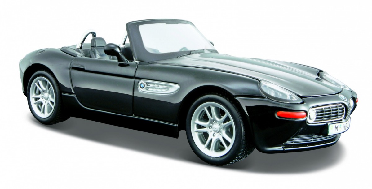 Model metalowy BMW Z8 czarny 1:24