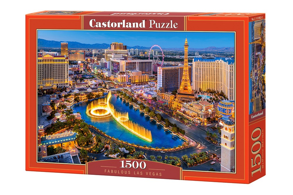 Puzzle 1500 elementów Las Vegas