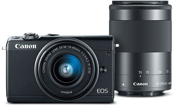 Aparat EOS M200BK M15-45 + M55-200 EU26 3699C018