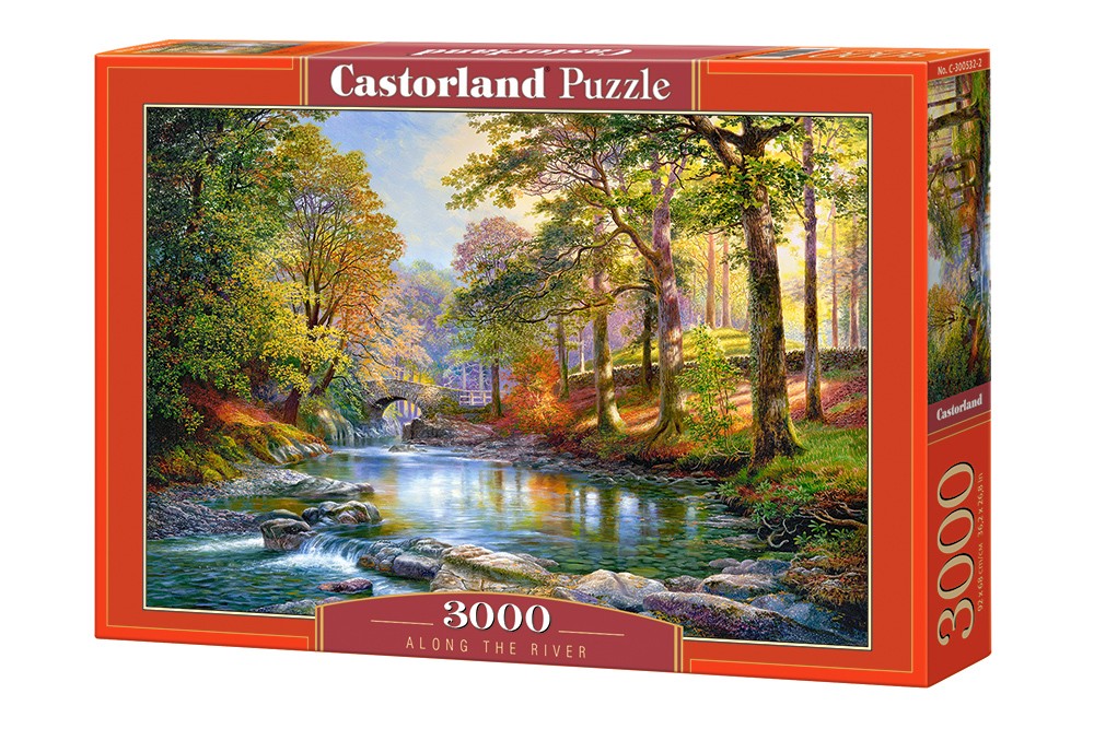 Puzzle 3000 elementów Wzdłuż rzeki