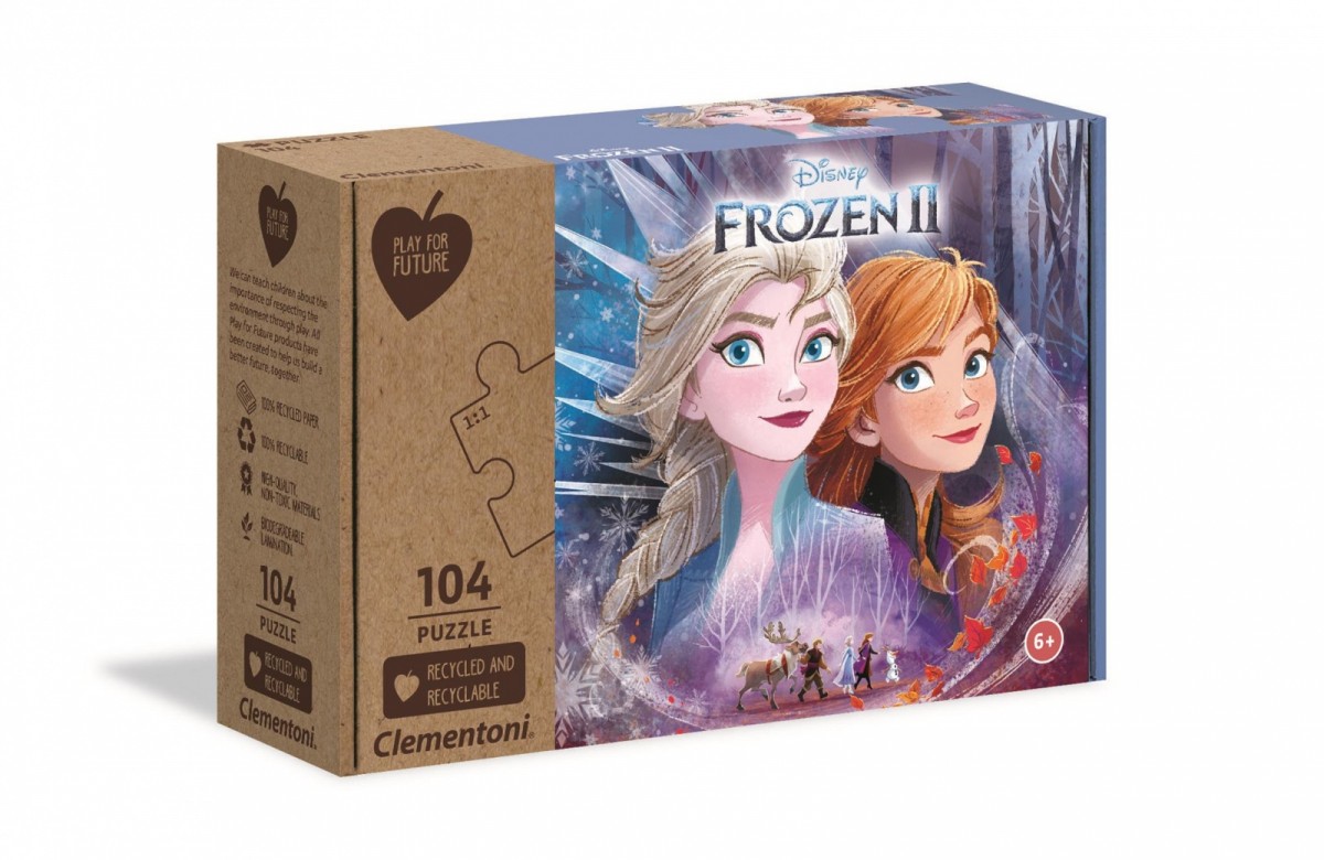 Puzzle 104 elementy Play For Future Frozen 2