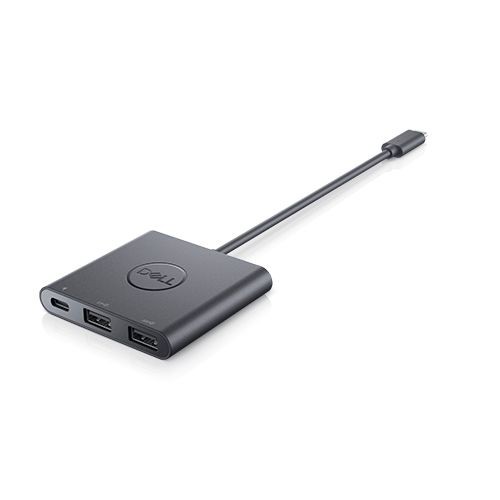 Adapter USB C to Dual USB A with Power