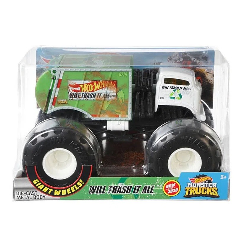 Pojazd Monster Trucks 1:24 Trash it All