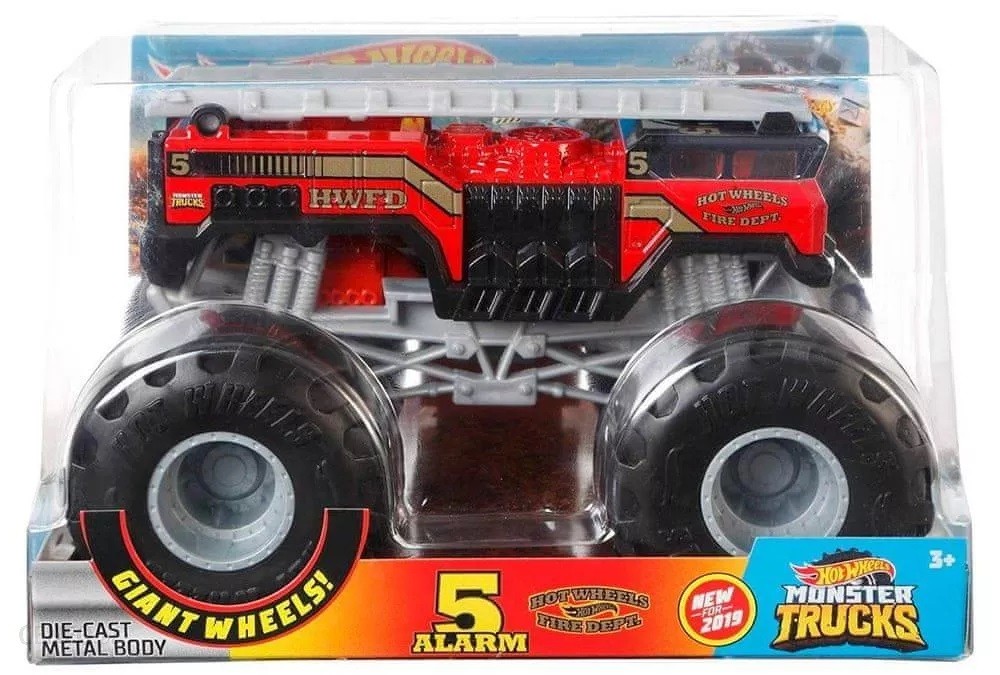 Pojazd Monster Trucks 1:24 5 oclock Alarm