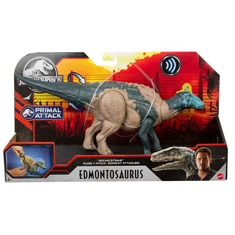 Figurka Jurassic World Dinozaury Ryk bojowy Edmontosaurus