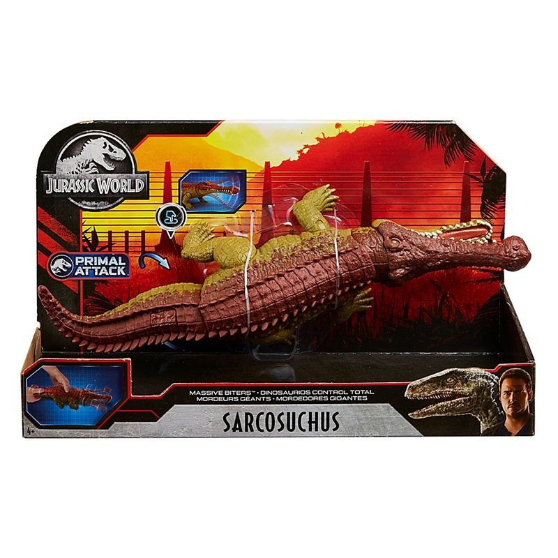 Figurka Jurassic World Dinozaury Mega szczeki Sarcosuchus