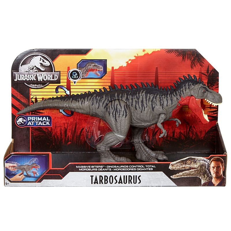 Figurka Jurassic World Dinozaury Mega szczęki Tarbozaur