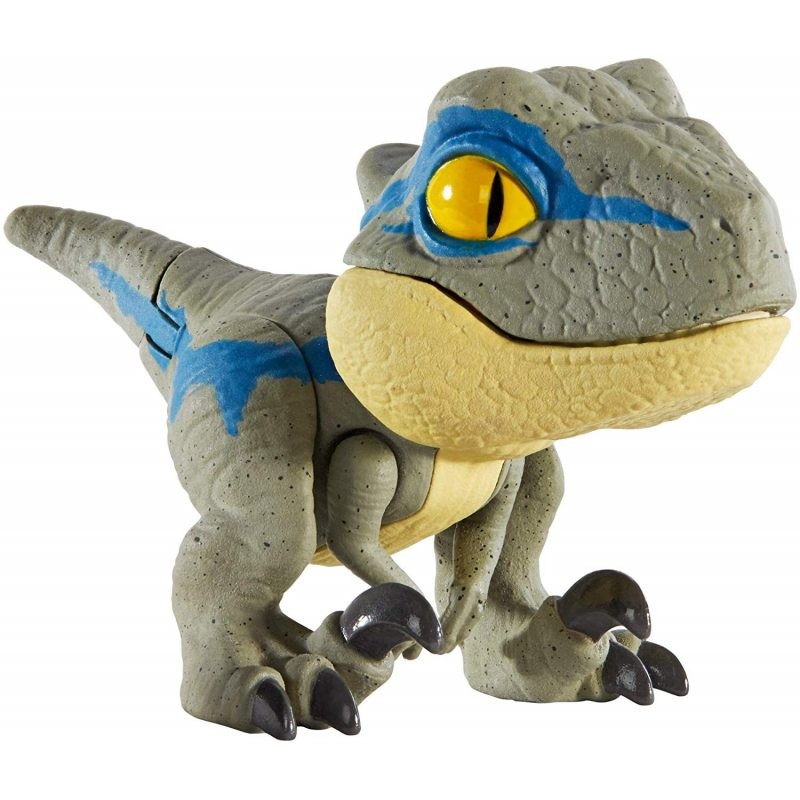 Figurka Jurassic World Snap Squad Dinozaury Velociraptor Blue