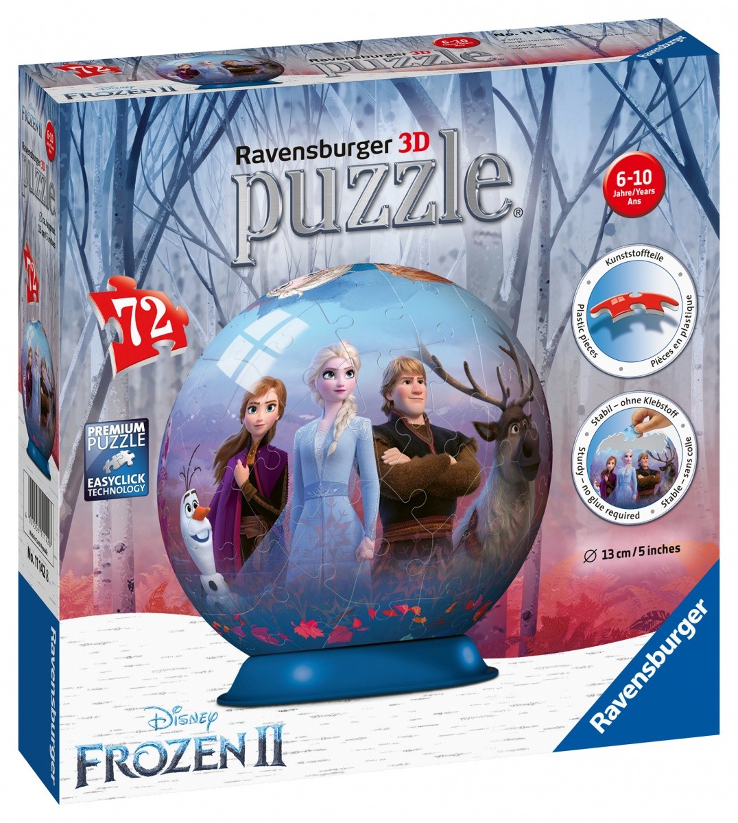 Puzzle 72 elementy Frozen 2 Lampka 