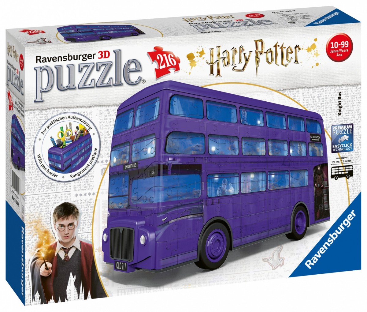 Puzzle 216 elementów 3D Harry Potter Błędny Rycerz