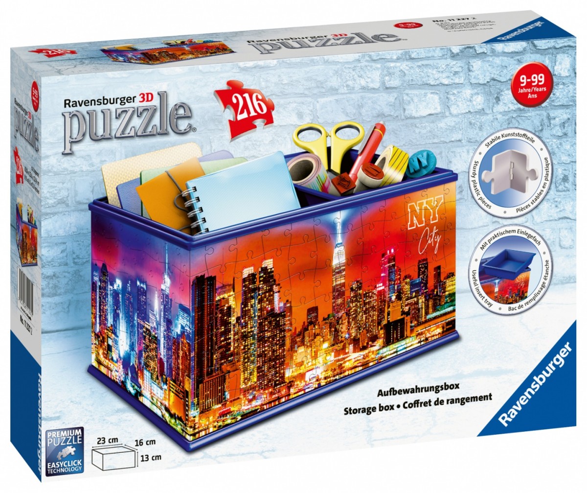 Puzzle 216 elementów Kuferek NY City 