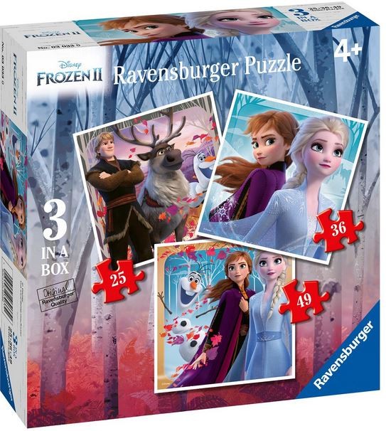 Puzzle 3w1 Frozen 2 