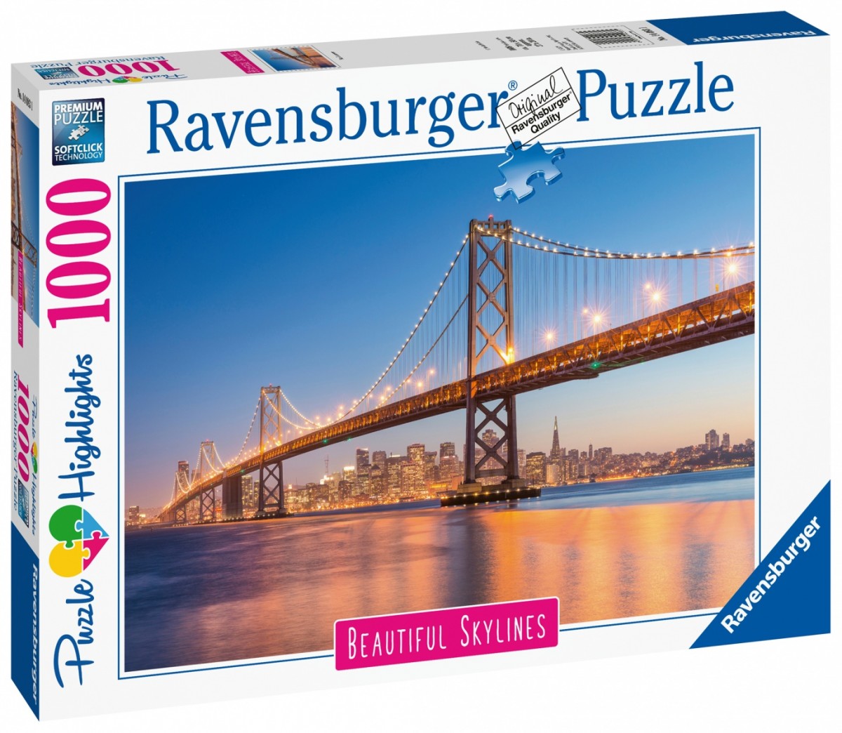 Puzzle 1000 elementów San Francisco Most