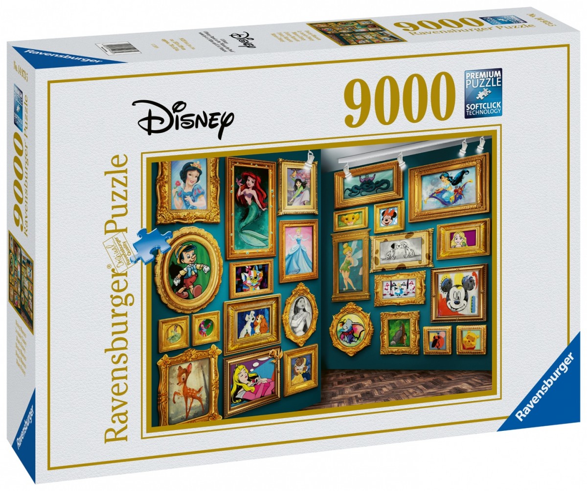 Puzzle 9000 elementy Muzeum postaci disneya