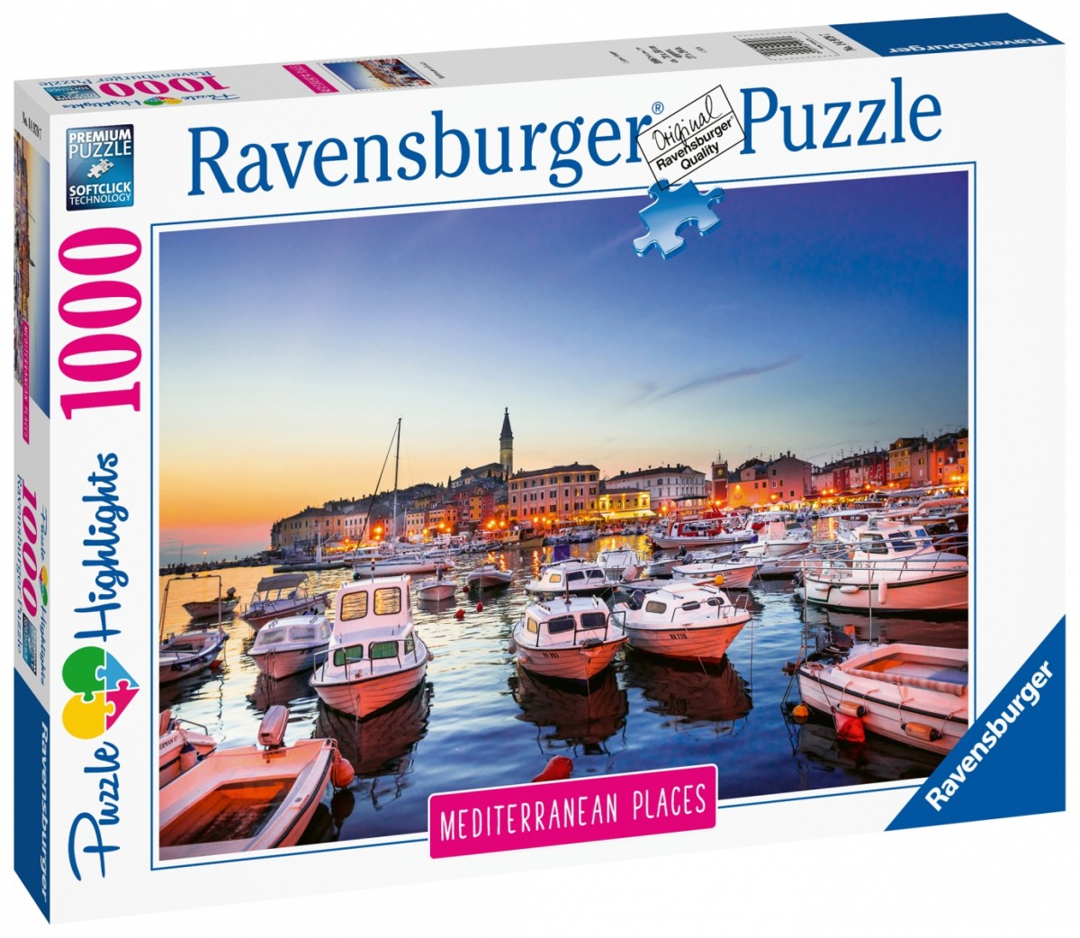 Puzzle 1000 elementów Śródziemnomorska Chorwacja