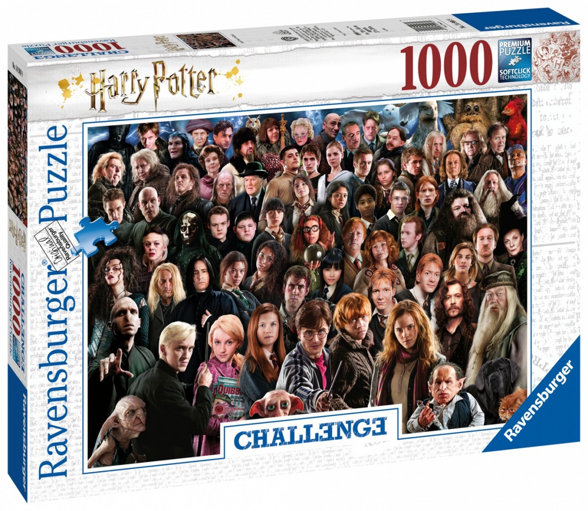 Puzzle 1000 elementów Harry Potter Wyzwanie