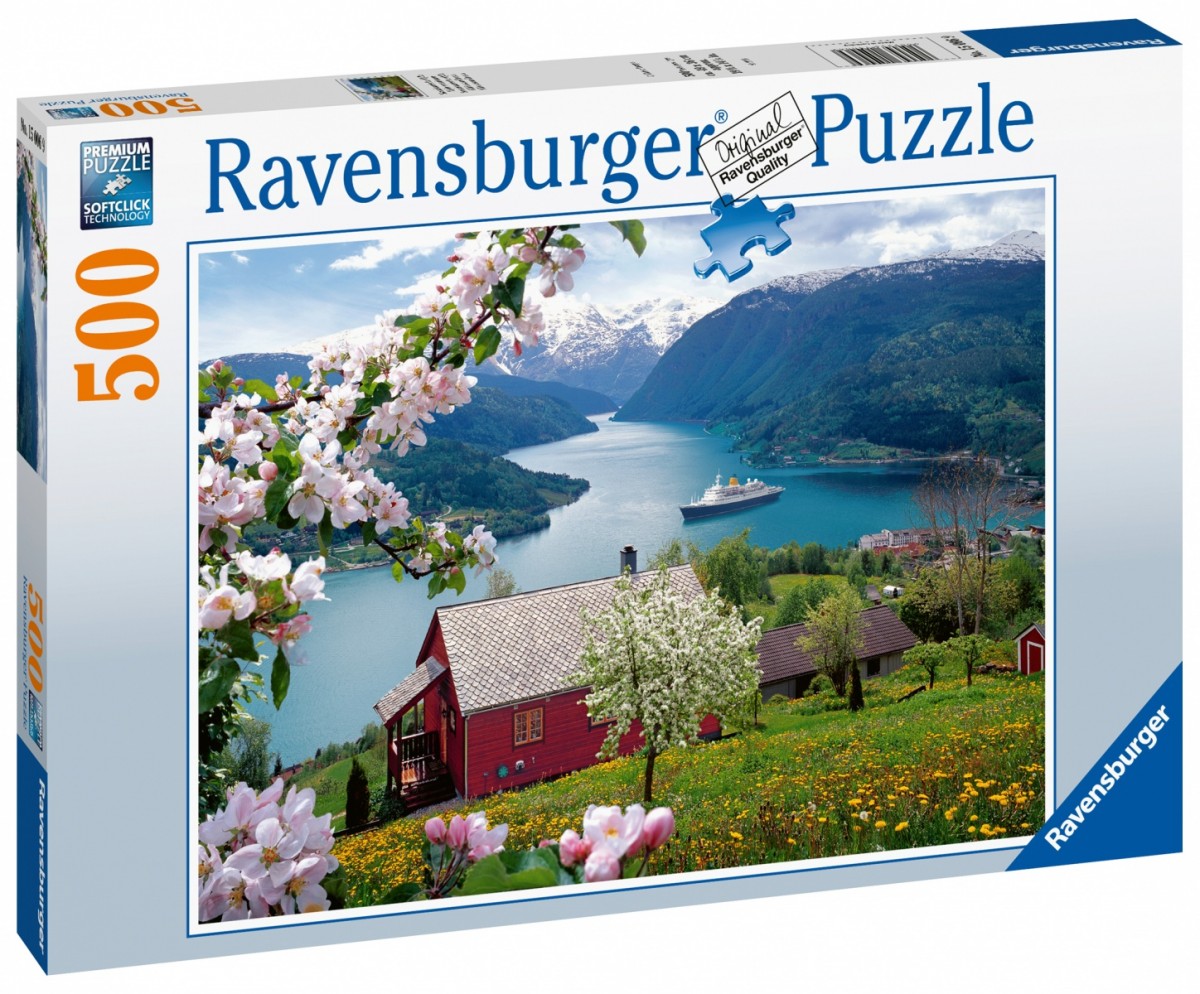 Puzzle 500 elementów Skandynawska Idylla