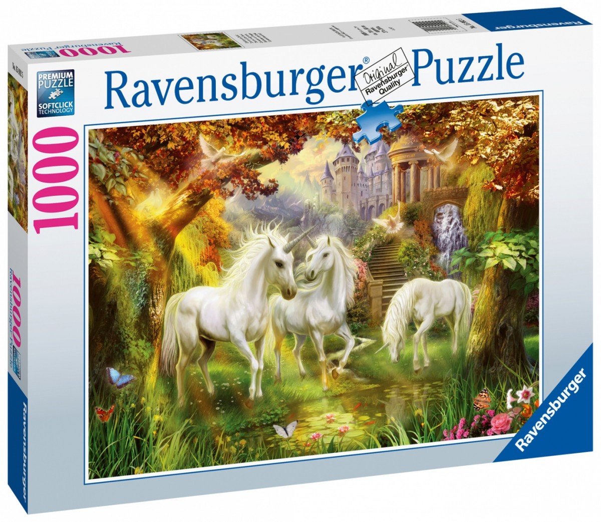 Puzzle 1000 elementów Jednorożec w jesiennej aurze