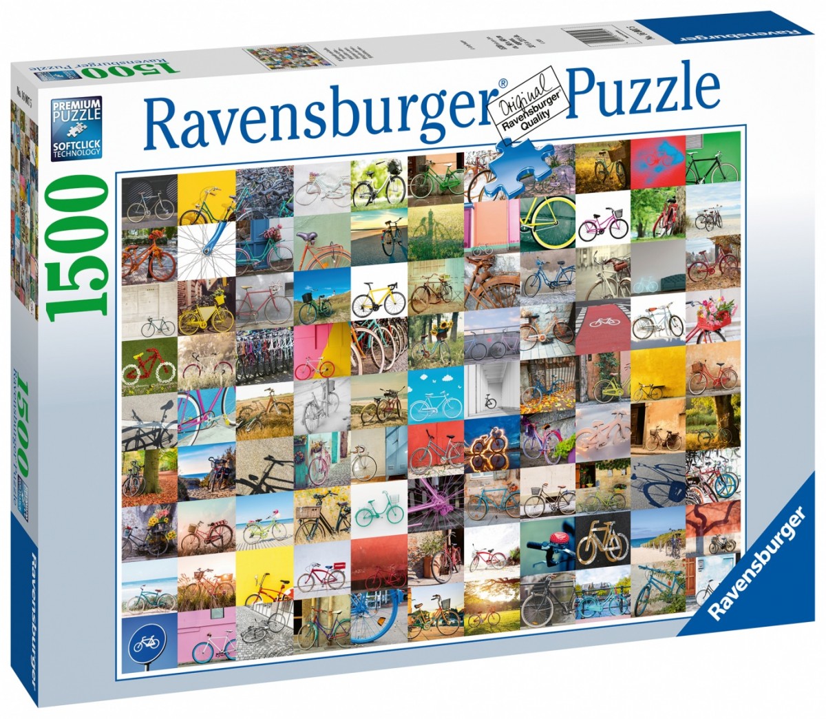 Puzzle 1500 elementów 99 Rowerów 