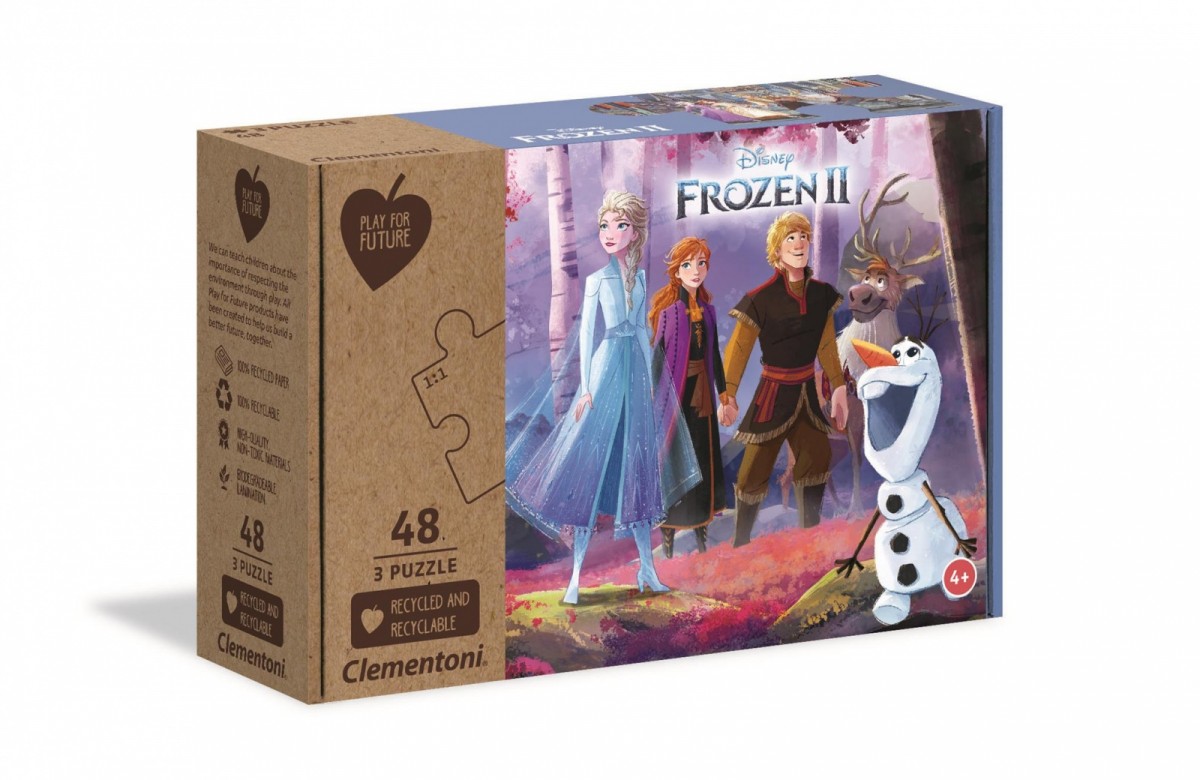 Puzzle 3x48 elementów PFF Frozen 2 