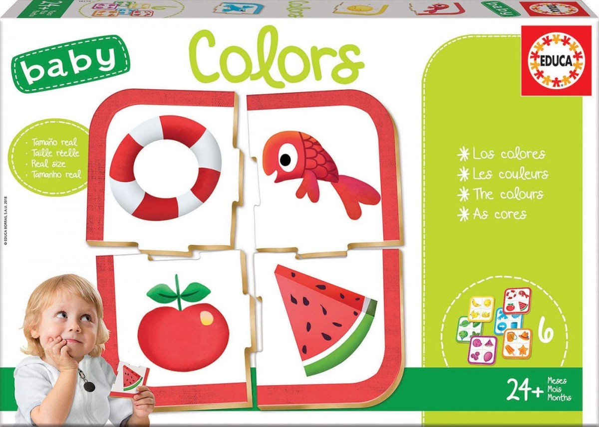 Puzzle Baby gra kolory