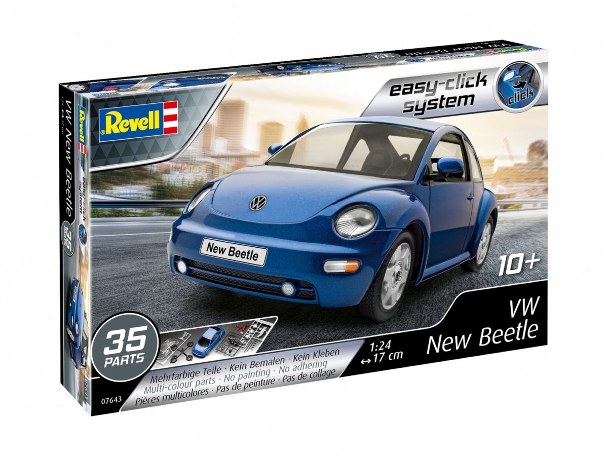 Model plastikowy VW New Beetle 1/24