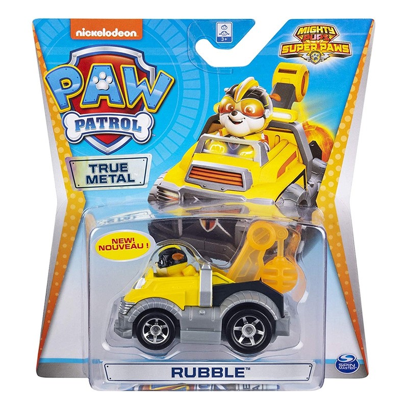 Pojazd Die Cast Mighty Rubble Psi Patrol