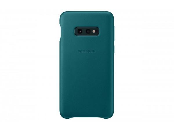 Etui Leather Cover Galaxy S10e zielone