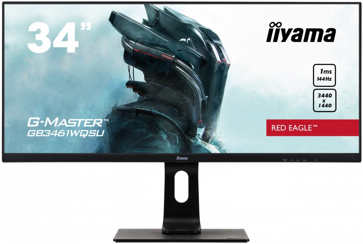 Monitor 34 cale GB3461WQSU-B1 IPS,UWQHD,144HZ,1MS,USB3.0,2xHDMI,2xDP. 