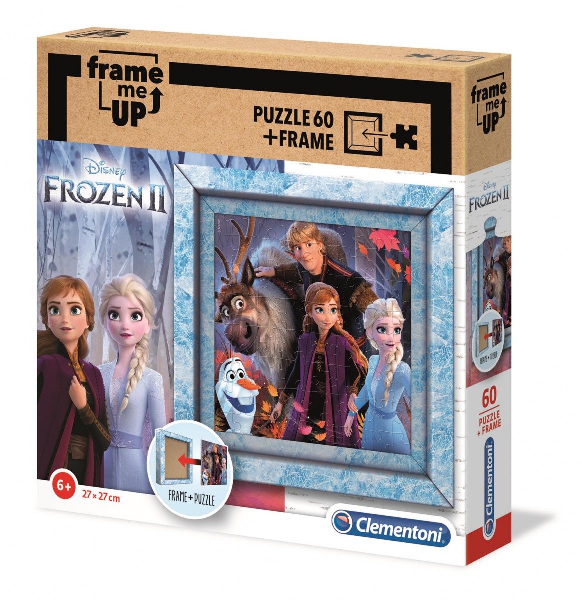 Puzzle 60 elementów Frame Me Up - Kraina lodu 2