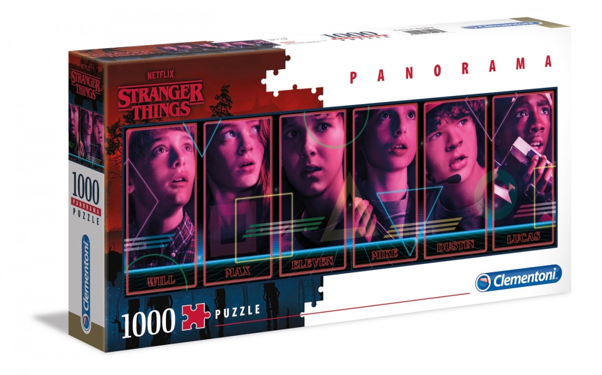 Puzzle 1000 elementów Panorama Netflix Stranger Things