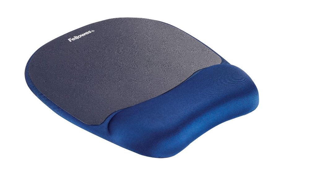 Podkładka pod mysz i nadgarstek Memory Foam, granatowa