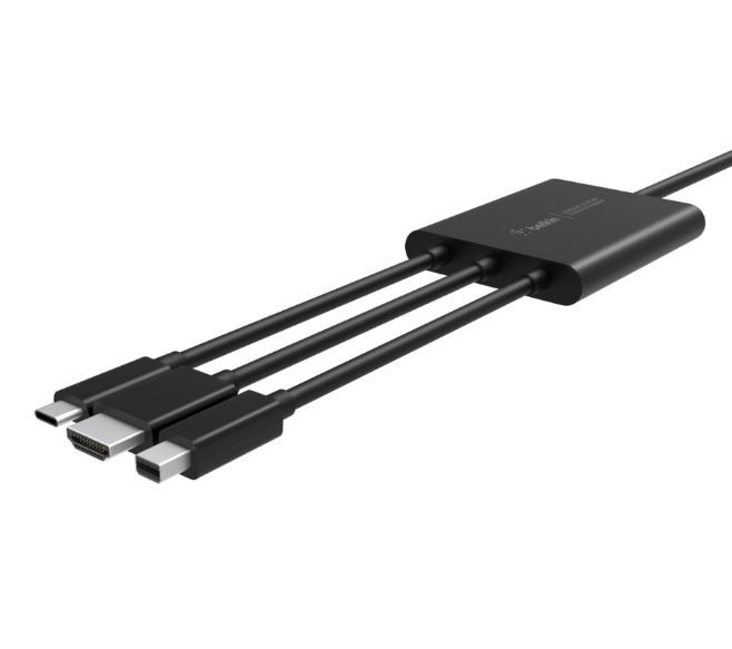  Adapter Multi-Input Display USB C,HDMI, MDP 