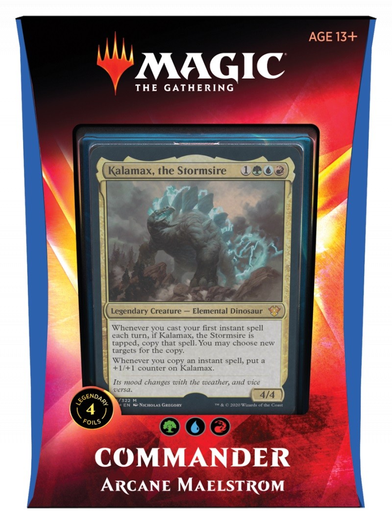 Karty Ikoria Lair of Behemots Commander Deck Arcane Maelstrom