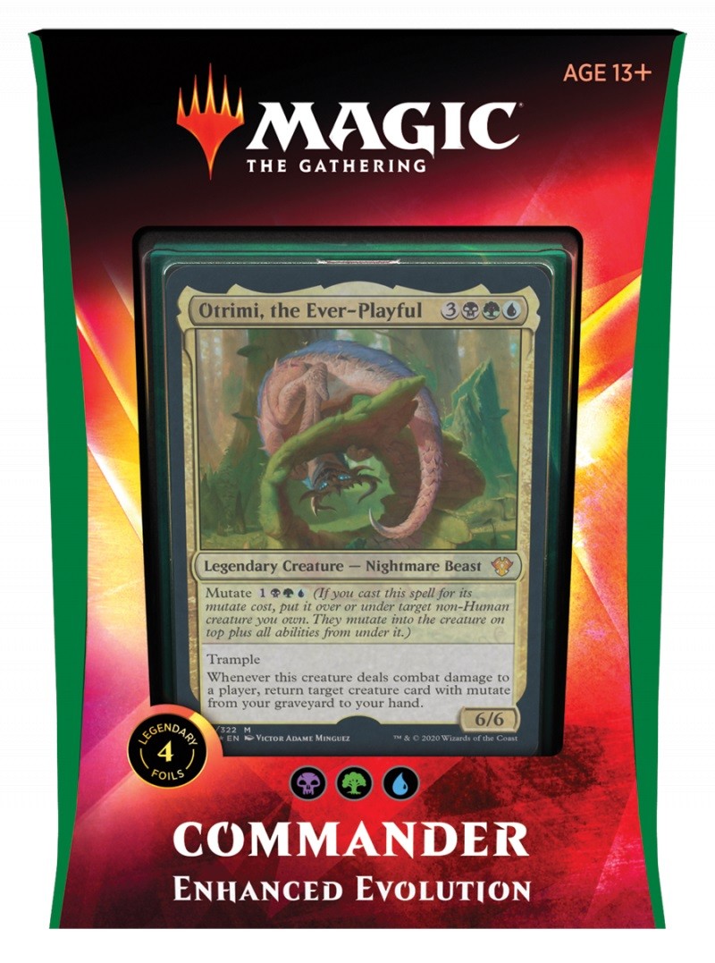 Karty Ikoria Lair of Behemots Commander Deck Enhanced Evolution