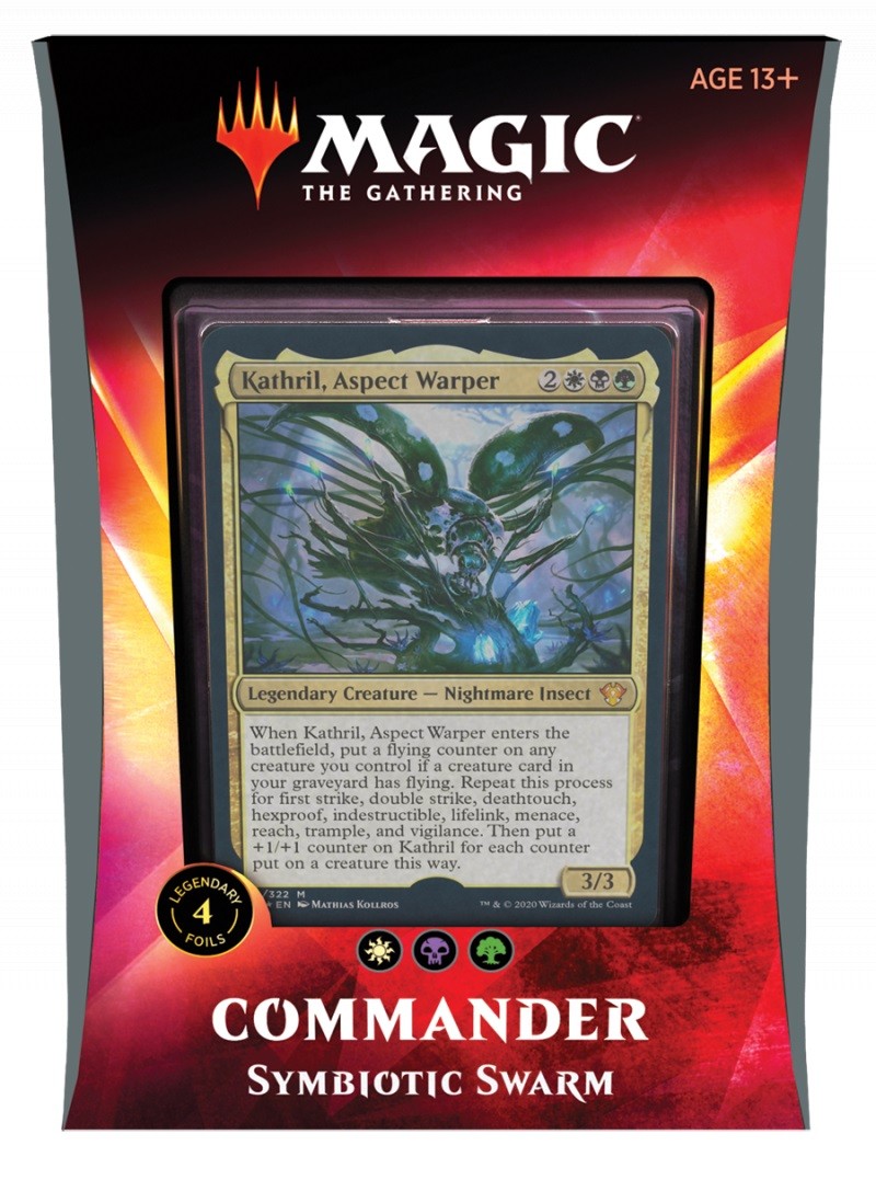 Karty Ikoria Lair of Behemots Commander Deck Symbiotic Swarm