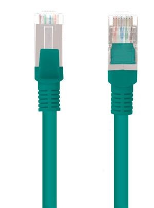 Kabel PATCHCORD KAT.5E FTP 30M ZIELONY FLUKE PASSED