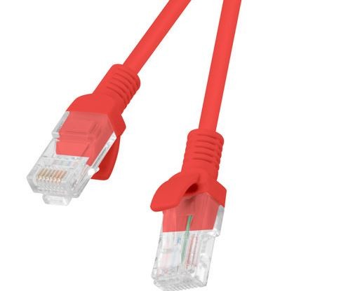 Kabel PATCHCORD KAT.5E 50M czerwony