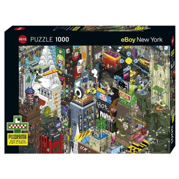 Puzzle 1000 elementów New York Quest - Pixorama