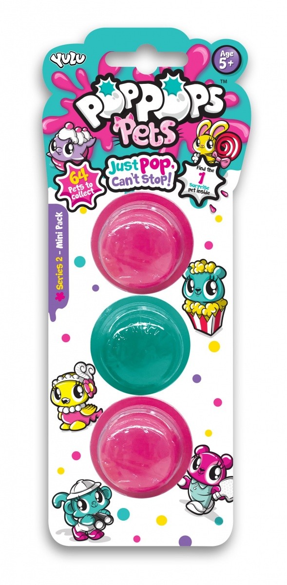 Figurka Pop Pops Pets 3 pak