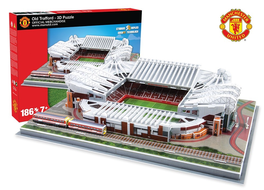 Puzzle 3D Stadion Old Trafford 186 elementów Nanostad 