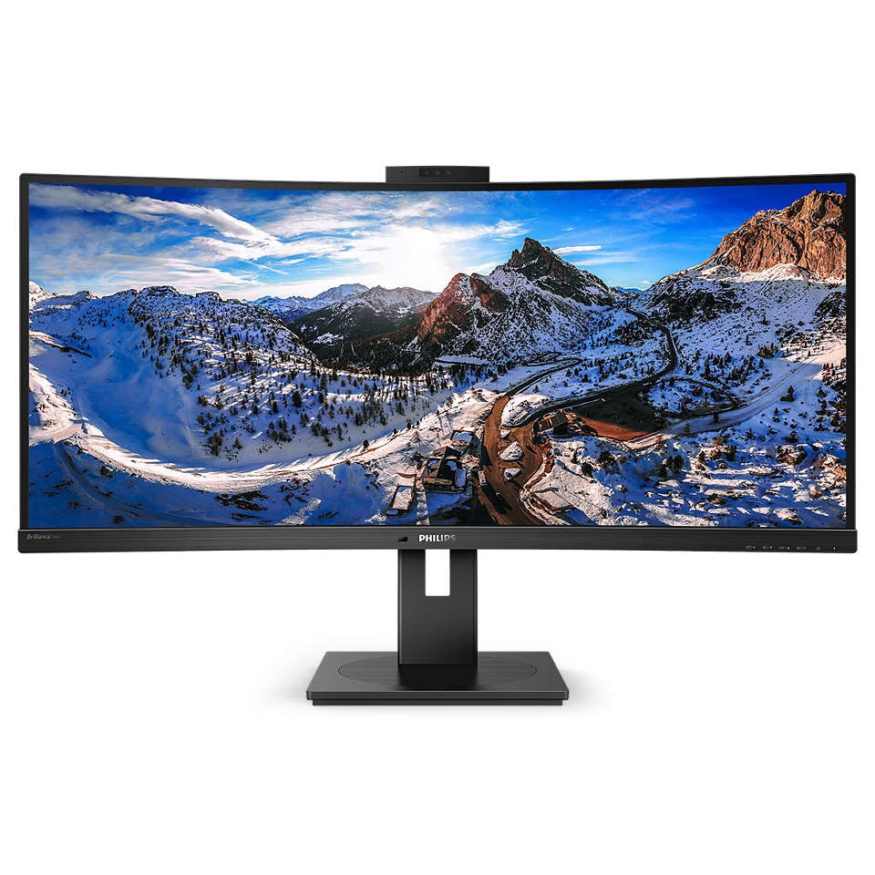 Monitor 346P1CRH 34VA Curved HDMI DP USB-C 