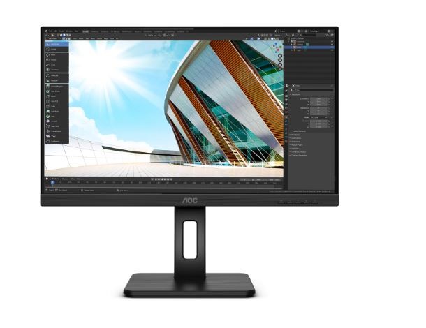 Monitor 27P2C 27 IPS HDMI DP USB-C KVM Pivot 