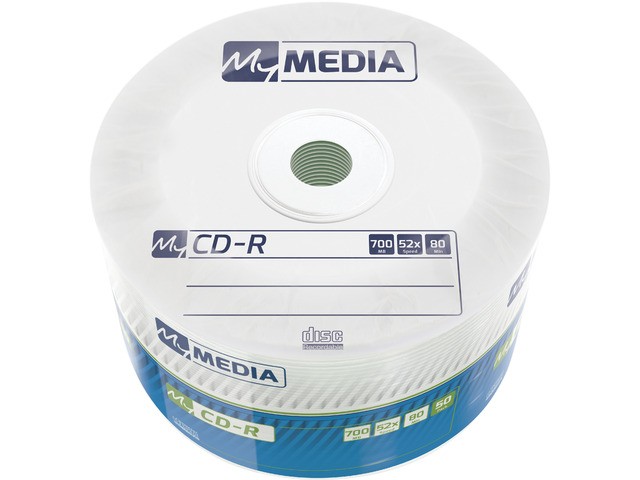 CD-R My Media 700MB Wrap (50 spindle) 