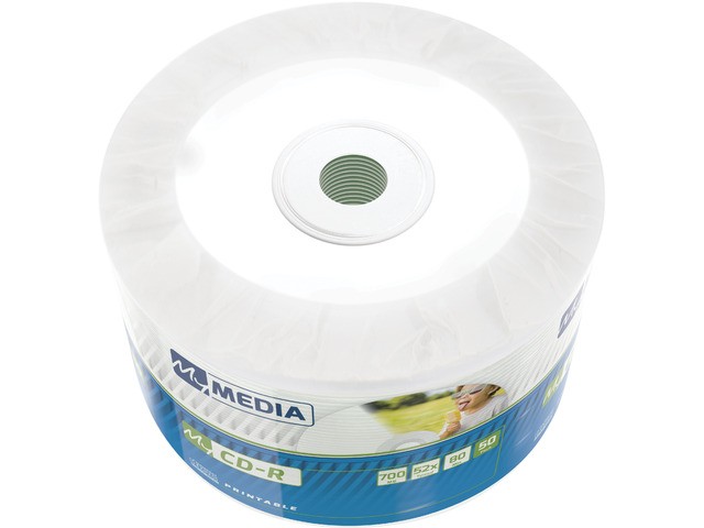 CD-R My Media 700MB Wrap Printable (50 spindle) 