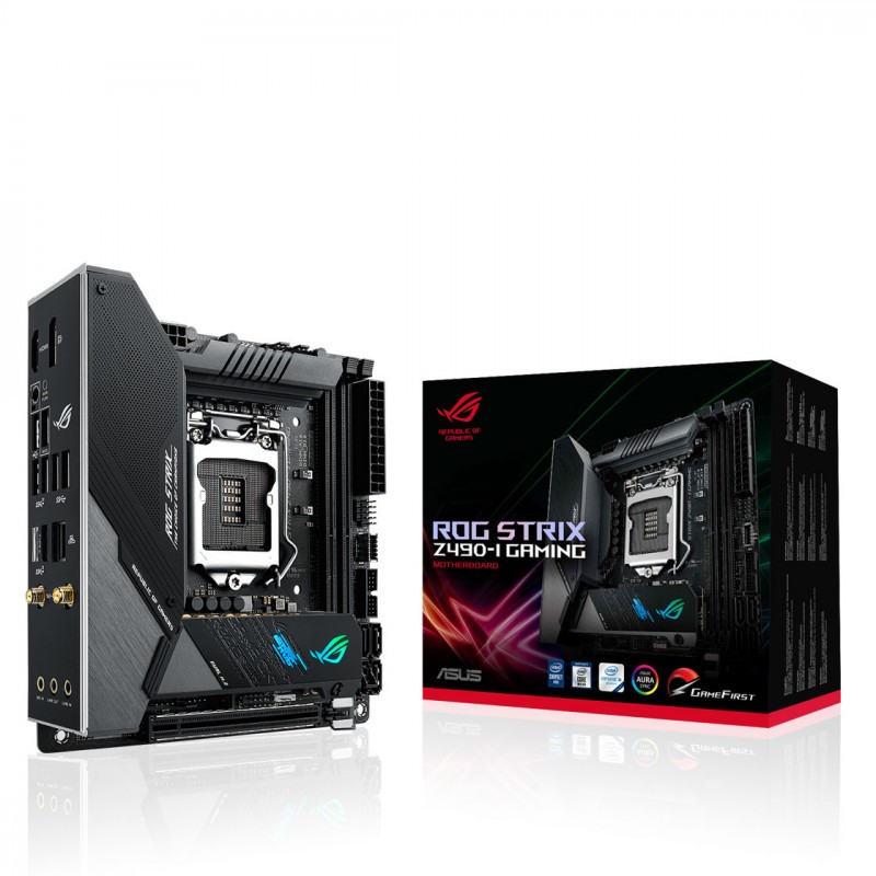 Płyta główna ROG STRIX Z490-I GAMING s1200 4DDR4 HDMI/DP M.2 mini-ITX