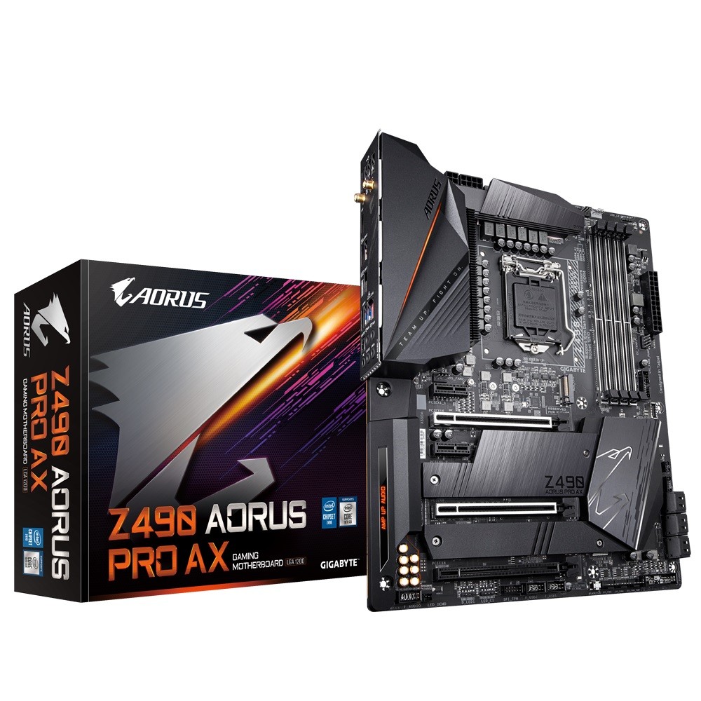 Płyta główna Z490 AORUS PRO AX s1200 4DDR4 HDMI USB-C M.2 ATX