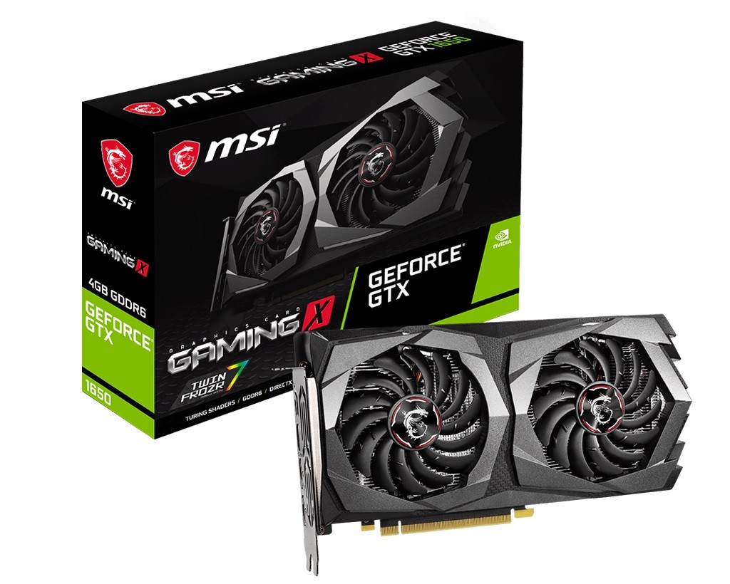 Karta graficzna GeForce GTX 1650 D6 GAMING X 4GB 128bit GDDR6 2XDP/HD