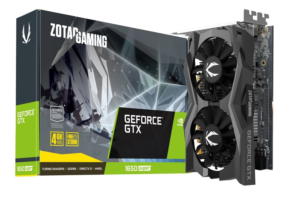 Karta graficzna GeForce GTX 1650Super Twin Fan 128bit GDDR6 HDMI/DP/DVI 